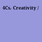 4Cs. Creativity /