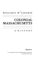 Colonial Massachusetts : a history