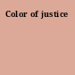 Color of justice