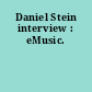 Daniel Stein interview : eMusic.