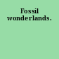 Fossil wonderlands.