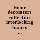 Home decorators collection interlocking luxury vinyl plank flooring : universal oak.