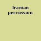 Iranian percussion