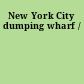 New York City dumping wharf /