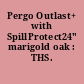 Pergo Outlast+ with SpillProtect24" marigold oak : THS.