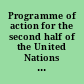 Programme of action for the second half of the United Nations Decade for Women : Equality, Development, and Peace.
