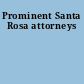 Prominent Santa Rosa attorneys