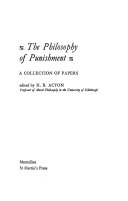 The philosophy of punishment : a collection of papers
