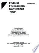 Federal Forecasters Conference 1990 : proceedings : Washington, D.C., September 6, 1990 /