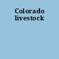 Colorado livestock