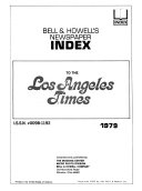 Bell & Howell's newspaper index to the Los Angeles times /