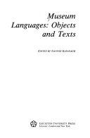 Museum languages : objects and texts /
