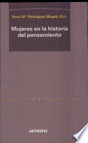 Mujeres en la historia del pensamiento /