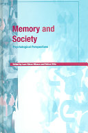 Memory and society : psychological perspectives /
