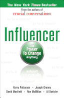 Influencer : the power to change anything /