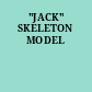 "JACK" SKELETON MODEL