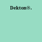 Dekton®.