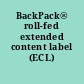 BackPack® roll-fed extended content label (ECL)