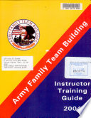 Army family team building : instructor training guide.