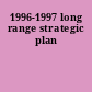 1996-1997 long range strategic plan