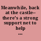 Meanwhile, back at the castle-- there's a strong support net to help and protect your family whenever you are away.