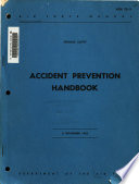 Accident prevention handbook : ground safety.
