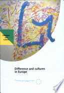 Difference and cultures in Europe /
