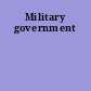 Military government
