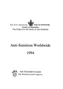 Anti-semitism worldwide.