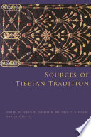 Sources of Tibetan tradition /