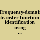 Frequency-domain transfer-function identification using Chebyshev polynomials