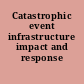 Catastrophic event infrastructure impact and response