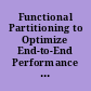 Functional Partitioning to Optimize End-to-End Performance on Many-core Architectures