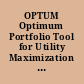 OPTUM Optimum Portfolio Tool for Utility Maximization documentation and user's guide.