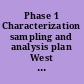 Phase 1 Characterization sampling and analysis plan West Valley demonstration project.