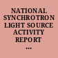 NATIONAL SYNCHROTRON LIGHT SOURCE ACTIVITY REPORT FOR THE PERIOD OCTOBER 1, 1996 THROUGH SEPTEMBER 30, 1997.