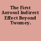The First Aerosol Indirect Effect Beyond Twomey.