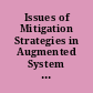 Issues of Mitigation Strategies in Augmented System for Next Generation Control Room
