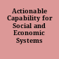 Actionable Capability for Social and Economic Systems (ACSES)