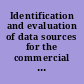 Identification and evaluation of data sources for the commercial buildings retrofit market