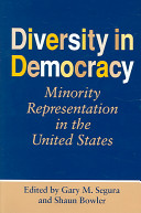 Diversity in democracy : minority representation in the United States /