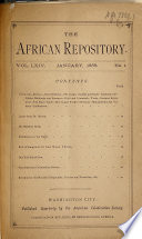 The African repository and colonial journal.