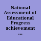 National Assessment of Educational Progress achievement levels 1992-1998 for civics /