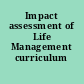 Impact assessment of Life Management curriculum