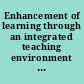 Enhancement of learning through an integrated teaching environment (Project ELITE) special alternative instruction program : final evaluation report, 1992-93 : OER report.