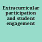 Extracurricular participation and student engagement