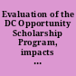 Evaluation of the DC Opportunity Scholarship Program, impacts after ... year[s]