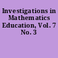 Investigations in Mathematics Education, Vol. 7 No. 3