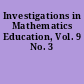 Investigations in Mathematics Education, Vol. 9 No. 3