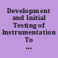 Development and Initial Testing of Instrumentation To Measure Five Functions of Schooling. Final Report. Volume II Technical Reports.